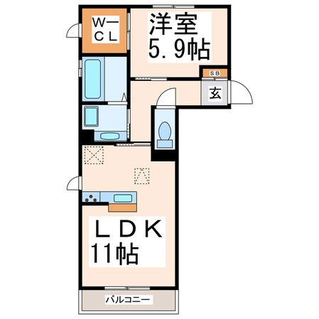 ユメタントピーノ　の物件間取画像